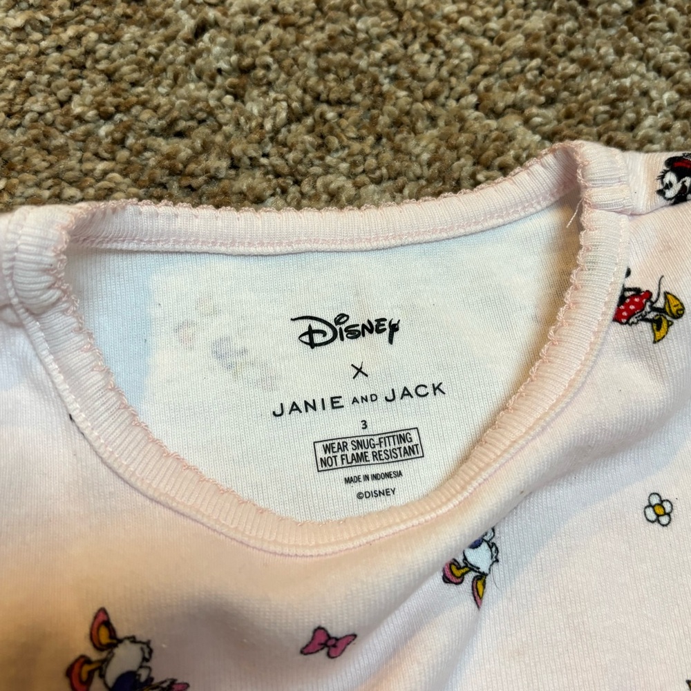 Janie and Jack Disney pjs pajamas